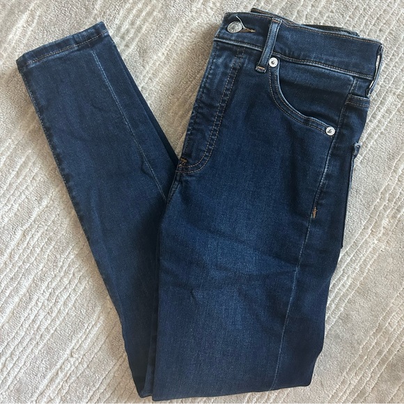 Express High Rise Skinny Jean - Picture 3 of 4